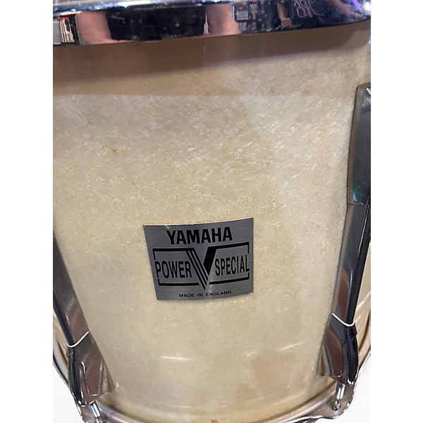 Used Yamaha 4 Piece Power Special Antique White Drum Kit