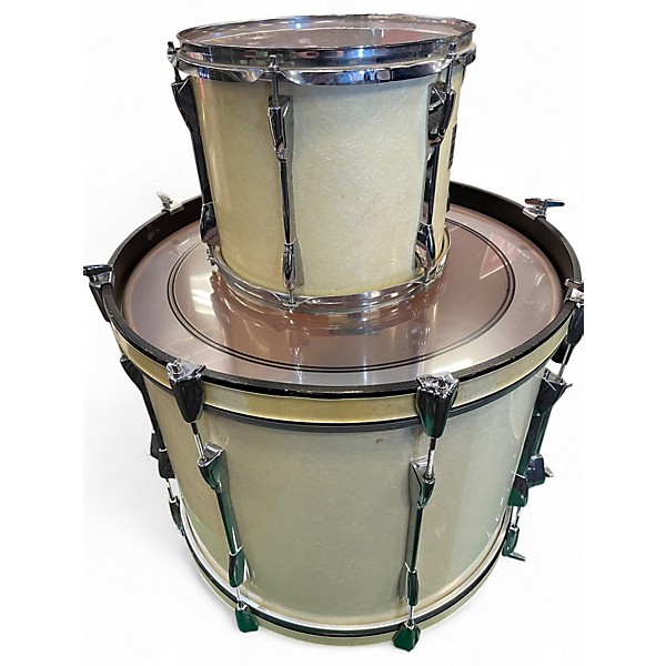 Used Yamaha 4 Piece Power Special Antique White Drum Kit