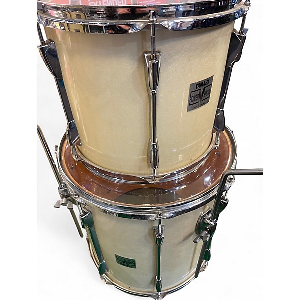 Used Yamaha 4 Piece Power Special Antique White Drum Kit