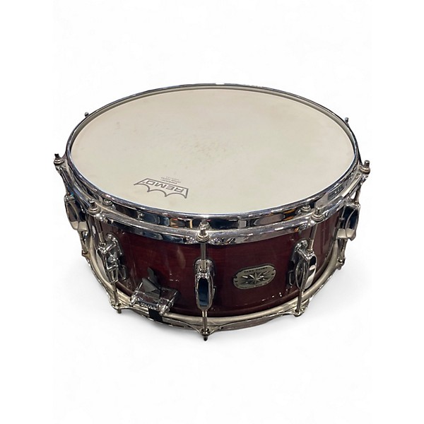 Used TAMA 14X7 Artwood Snare RED Drum
