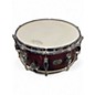 Used TAMA 14X7 Artwood Snare RED Drum thumbnail
