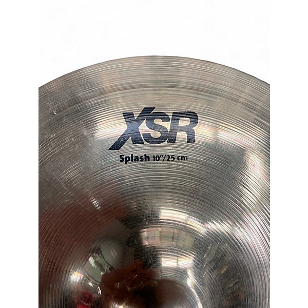Used SABIAN 10in XSR SPLASH Cymbal