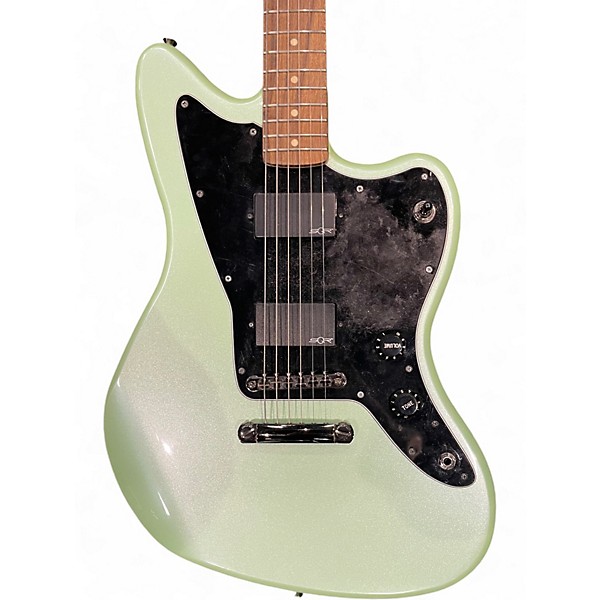 Used Squier Contemporary  Jazzmaster Mint Green Solid Body Electric Guitar