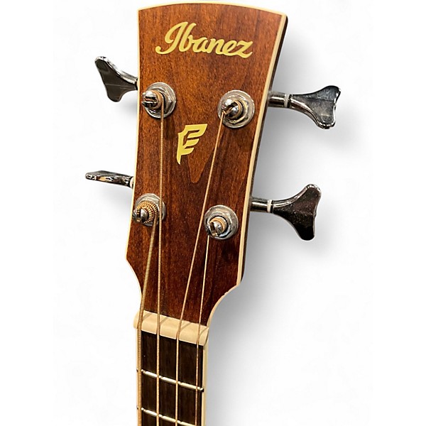 Used Ibanez PNB14E Natural Acoustic Bass Guitar