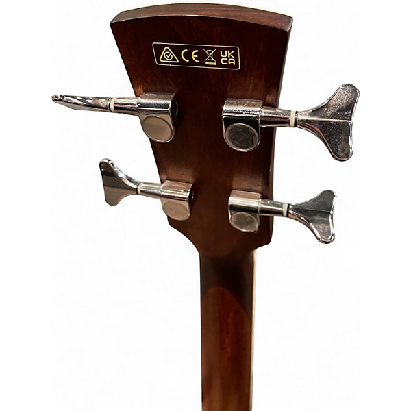 Used Ibanez PNB14E Natural Acoustic Bass Guitar