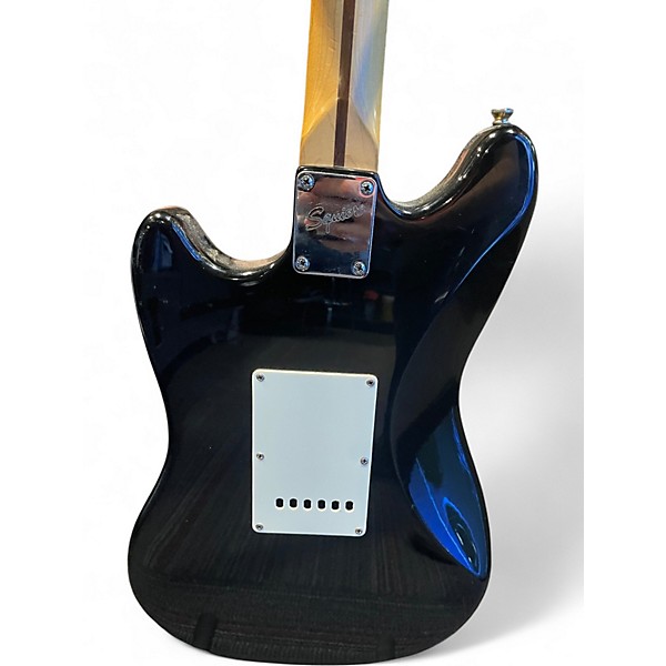 Used Squier CYCLONE Black Solid Body Electric Guitar