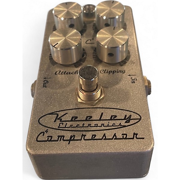 Used Keeley 4 Knob Compressor Effect Pedal
