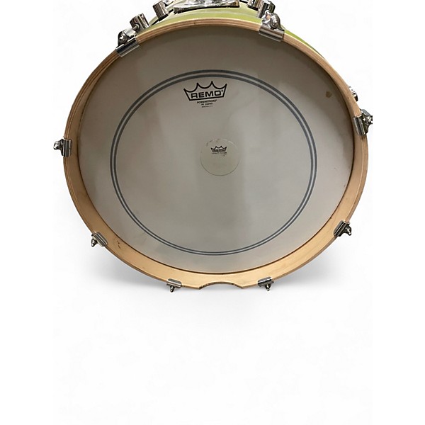 Used PDP by DW 4 Piece Concept Maple Bop Satin Olive Drum Kit