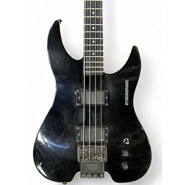 Used Steinberger XM2 Black Electric Bass Guitar