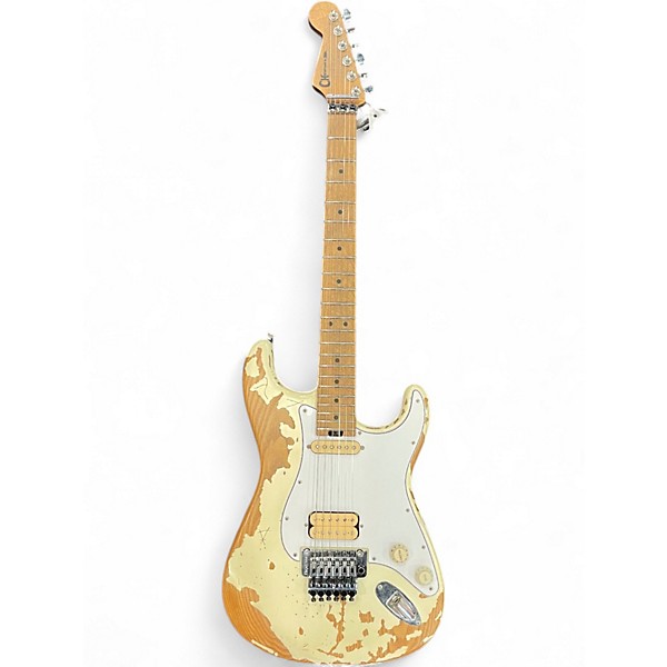 Used Charvel henrick danhage signature Pro mod White Solid Body Electric Guitar