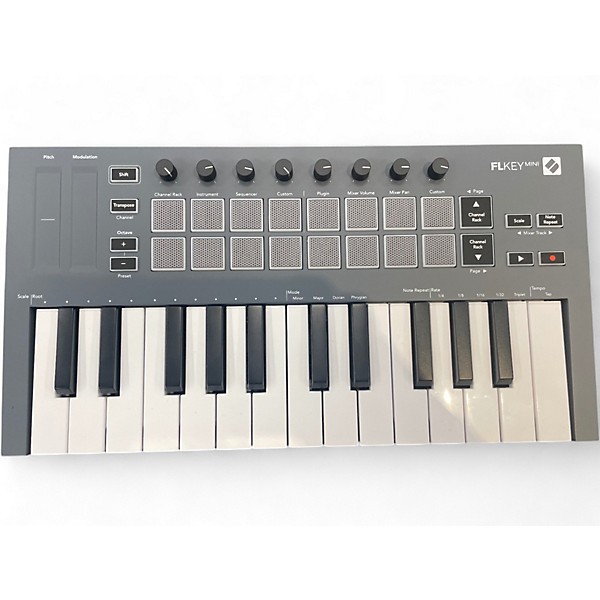 Used Novation FLKEY MINI 25 KEY MIDI MIDI Controller