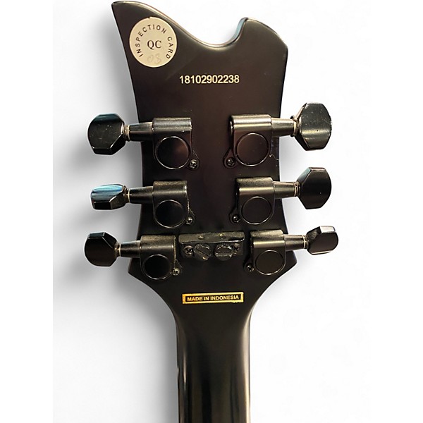 Used Kramer Assault 220 Black Solid Body Electric Guitar