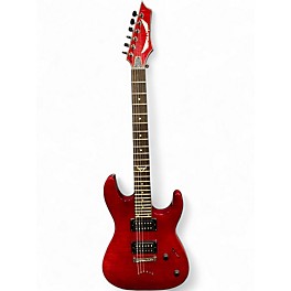 Used Dean Custom 350 Trans Red Solid Body Electric Guitar