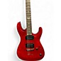 Used Dean Custom 350 Trans Red Solid Body Electric Guitar