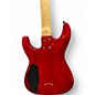 Used Dean Custom 350 Trans Red Solid Body Electric Guitar