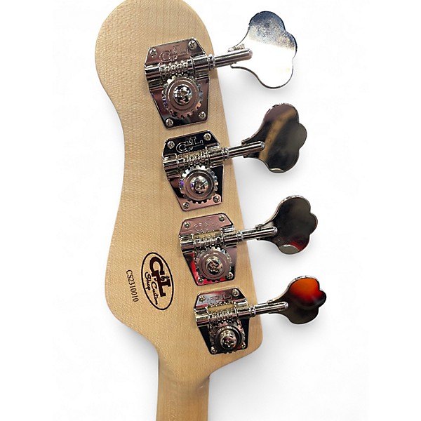 Used G&L JB Custom Shop Vintage White Electric Bass Guitar