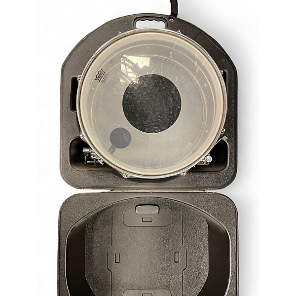 Used 1970s Ludwig 14X5.5 Acrolite Snare Classic White Drum