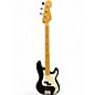 Used Fender American Standard Precision Bass Black Electric Bass Guitar