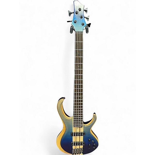 Used Ibanez BTB20TH5 Blue Reef Gradiation Electric Bass Guitar