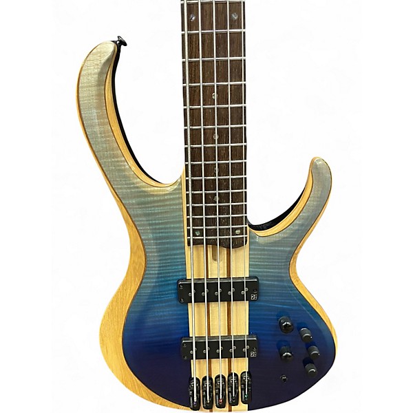 Used Ibanez BTB20TH5 Blue Reef Gradiation Electric Bass Guitar