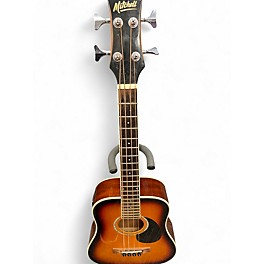 Used Mitchell EZBSB Tobacco Sunburst Acoustic Bass Guitar