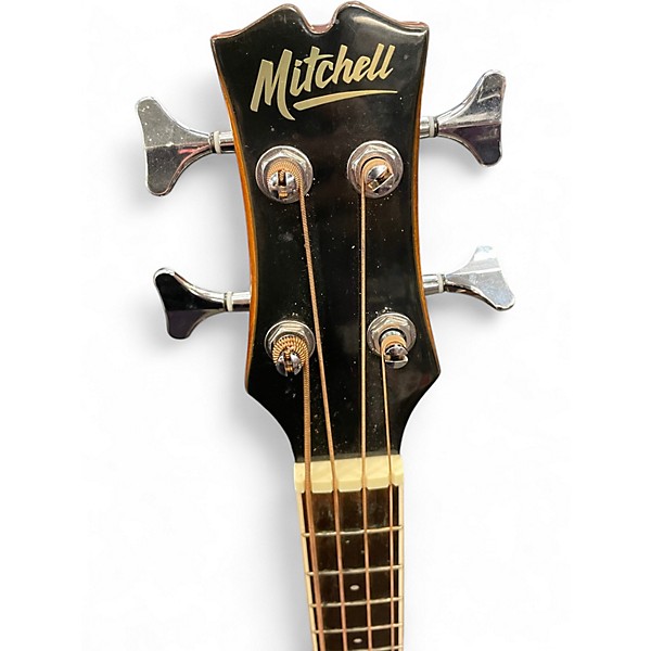 Used Mitchell EZBSB Tobacco Sunburst Acoustic Bass Guitar