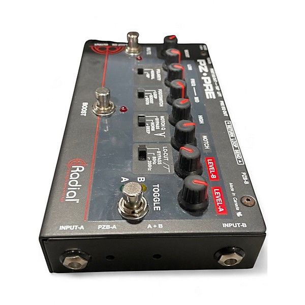 Used Radial Engineering PZ PRE Guitar Preamp