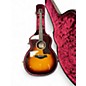 Used Taylor 214E DLX 2 Color Sunburst Acoustic Electric Guitar thumbnail