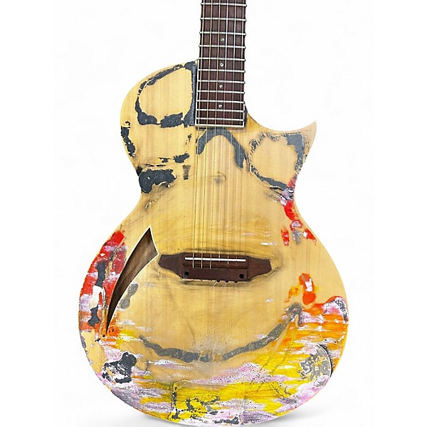 Used ESP ltd tln Natural Classical Acoustic Electric Guitar