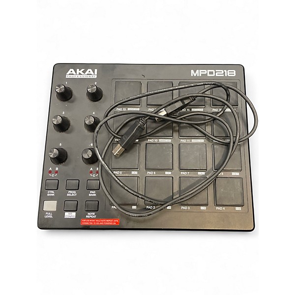 Used Akai Professional MPD218 MIDI Controller