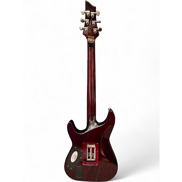 Used Schecter Guitar Research Hellraiser C1 red Solid Body Electric Guitar