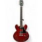 Used Gibson ES335 Custom Cherry Satin Hollow Body Electric Guitar thumbnail