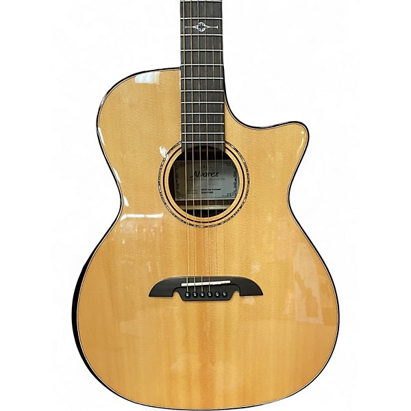 Used Alvarez AEG70 Natural Acoustic Electric Guitar