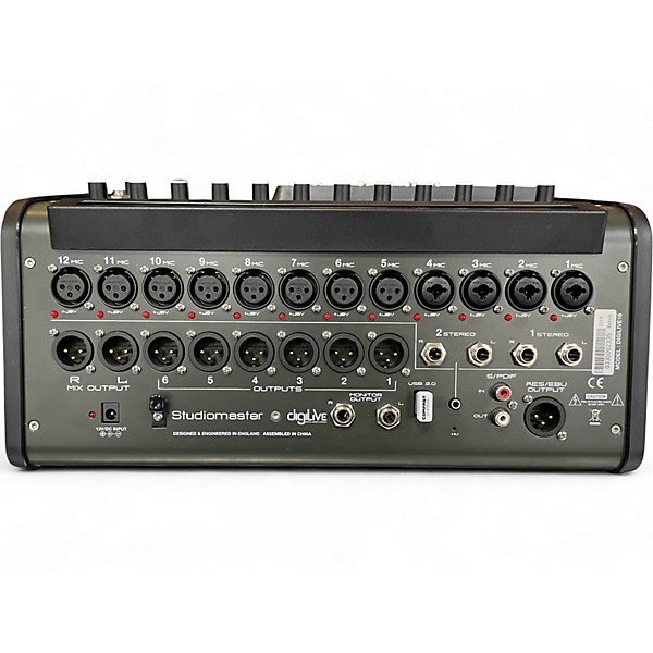 Used Digilive STUDIOMASTER 12 Digital Mixer
