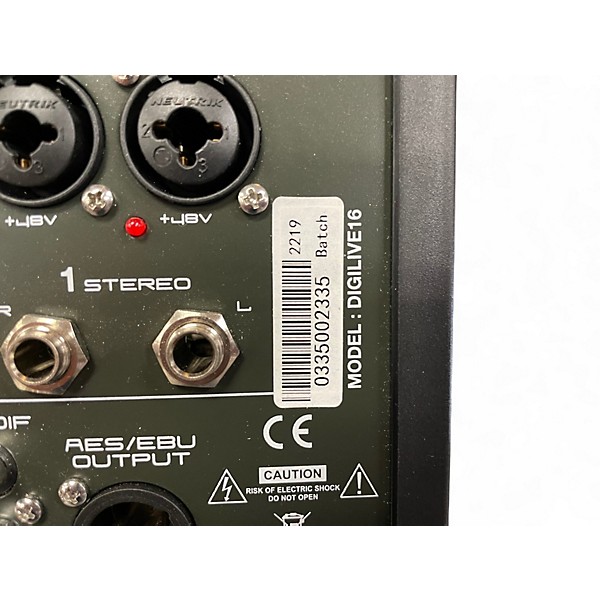 Used Digilive STUDIOMASTER 12 Digital Mixer