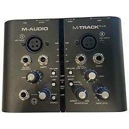 Used M-Audio M-Track Plus Audio Interface