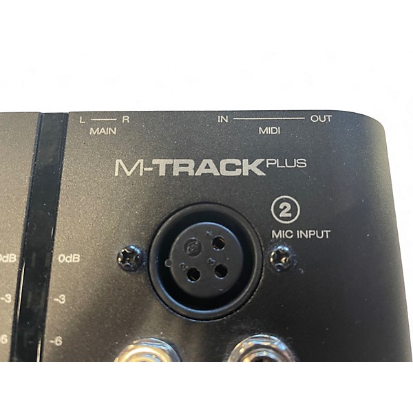 Used M-Audio M-Track Plus Audio Interface