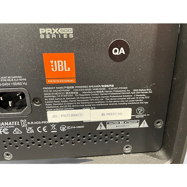 Used JBL PRX 912 Powered Speaker
