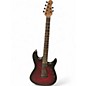 Used Sterling by Music Man JASON RICHARDSON CUTLASS 6 Crimson Burst Solid Body Electric Guitar thumbnail