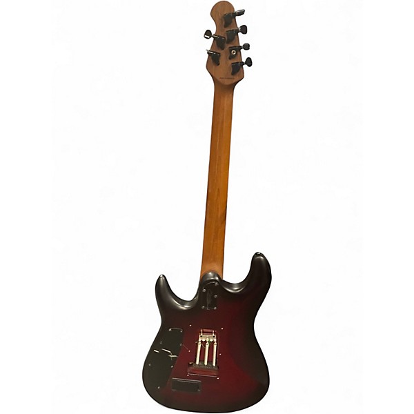 Used Sterling by Music Man JASON RICHARDSON CUTLASS 6 Crimson Burst Solid Body Electric Guitar