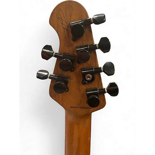 Used Sterling by Music Man JASON RICHARDSON CUTLASS 6 Crimson Burst Solid Body Electric Guitar