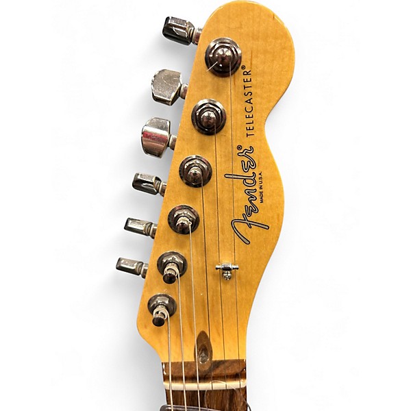 Used Fender American Standard Telecaster Black Solid Body Electric Guitar