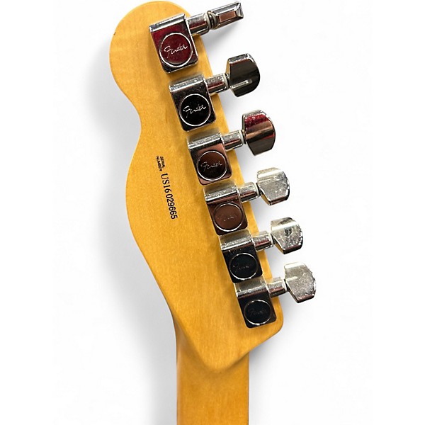 Used Fender American Standard Telecaster Black Solid Body Electric Guitar