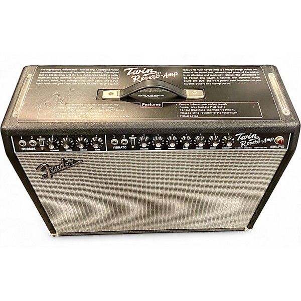 Used Fender 1965 Reissue Twin Reverb 85W 2x12 Tube Guitar Combo Amp
