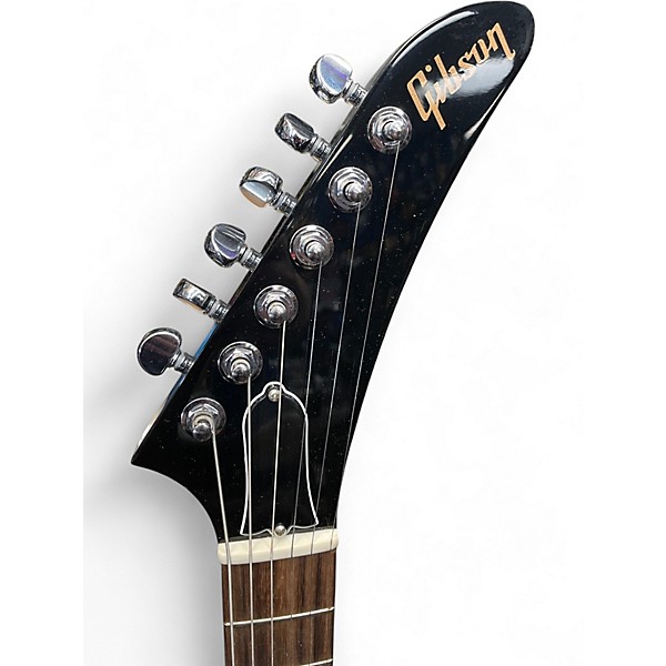 Used Gibson 80's Explorer Ebony Solid Body Electric Guitar