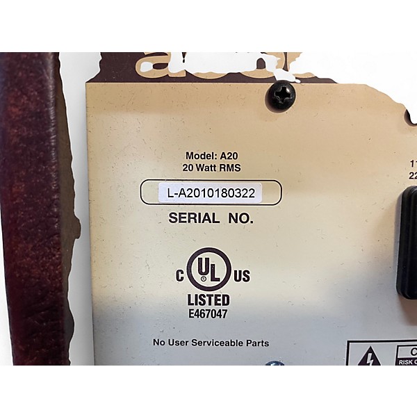 Used Acoustic A20 20W Acoustic Guitar Combo Amp