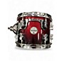 Used PDP by DW 5 Piece Concept Series Red Sparkle Drum Kit