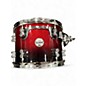 Used PDP by DW 5 Piece Concept Series Red Sparkle Drum Kit