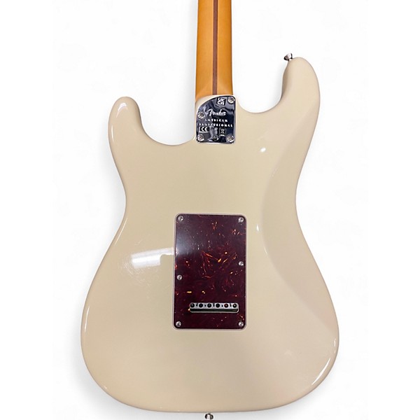 Used Fender American Professional II Stratocaster Olympic White Solid Body Electric Guitar