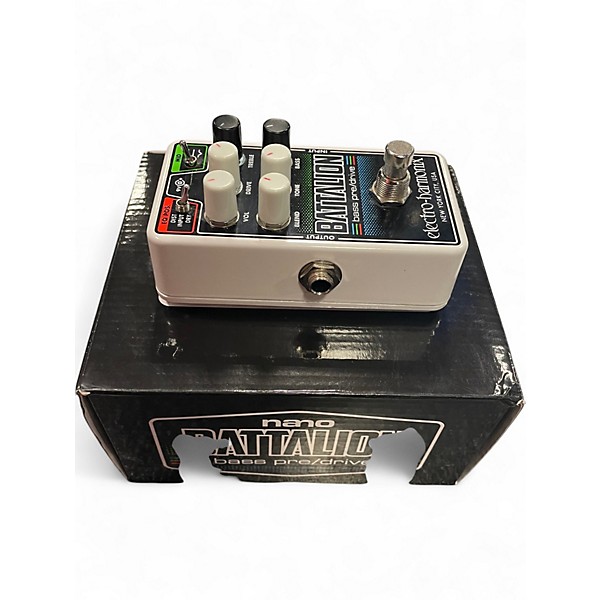 Used Electro-Harmonix BATTALION Bass Effect Pedal